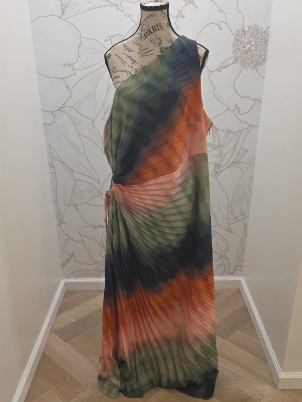 City Chic Sunset Ombre Off-the-Shoulder Dress | Cutout Detail | Plus Size